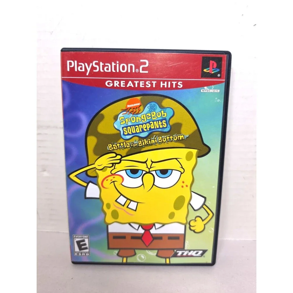 SpongeBob SquarePants Battle for Bikini Bottom (Sony PlayStation 2) PS2